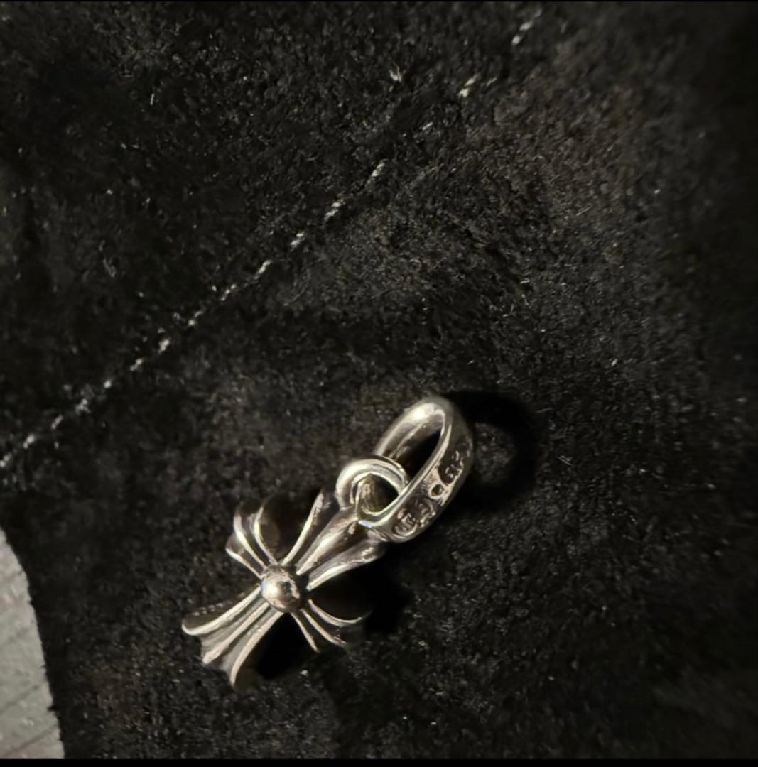 クロムハーツ CH Cross Baby Fat Charm Silver