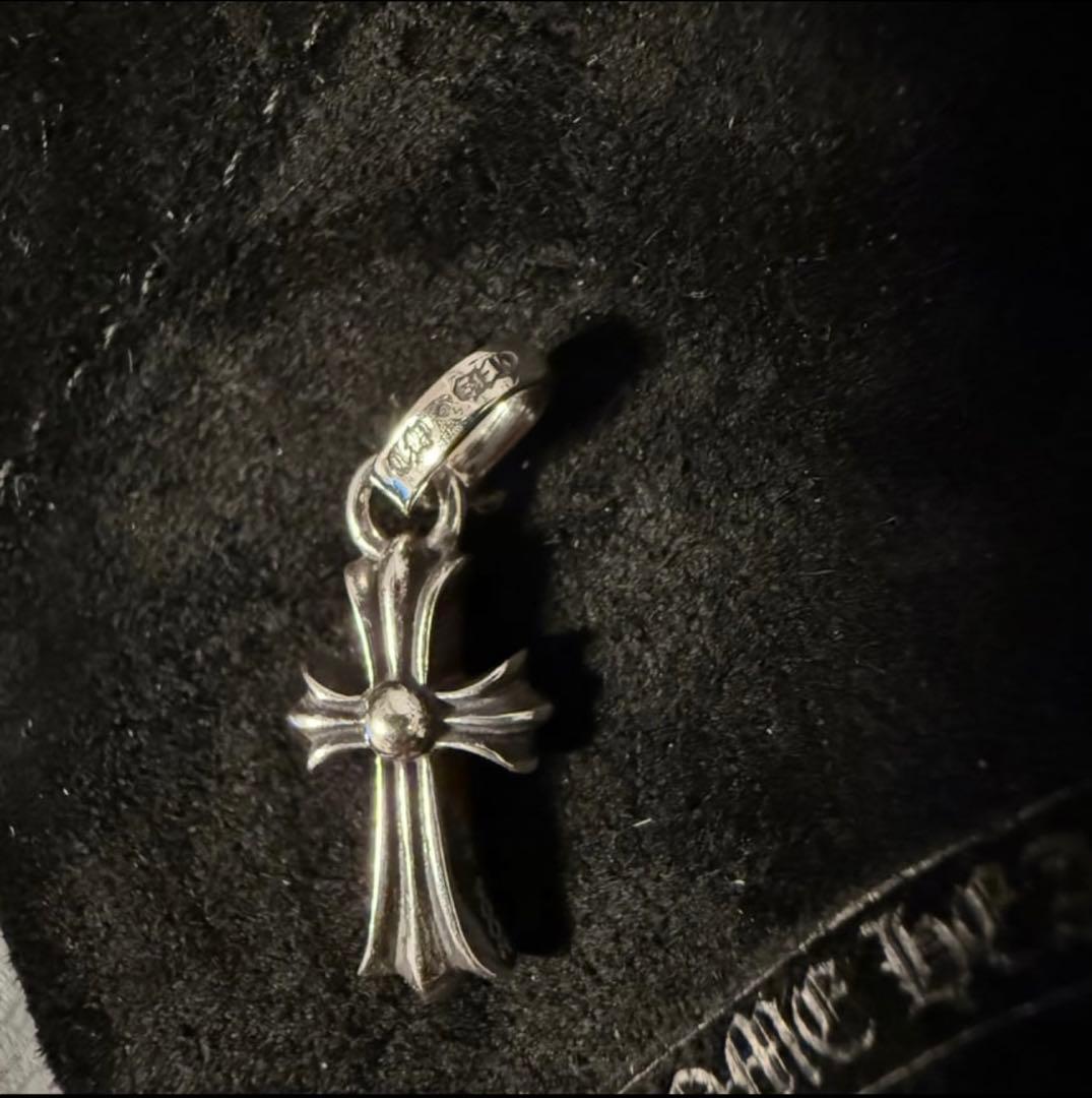 クロムハーツ CH Cross Baby Fat Charm Silver