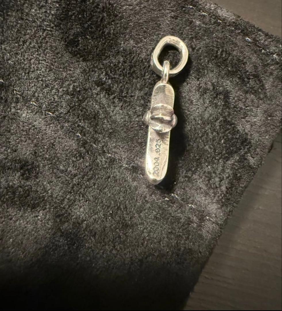 クロムハーツ CH Cross Baby Fat Charm Silver