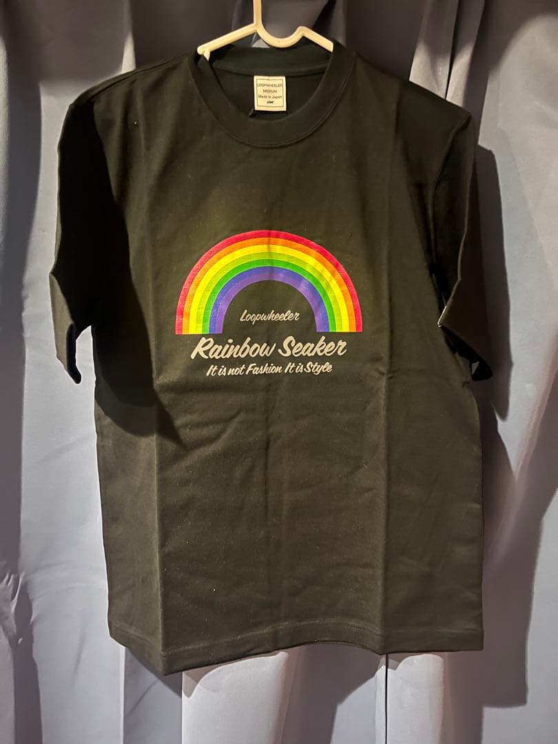 Loopwheeler Rainbow Seaker Tシャツ Mサイズ