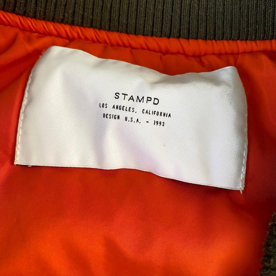 STAMPD スタンプド　MA1 フライトジャケット　迷彩