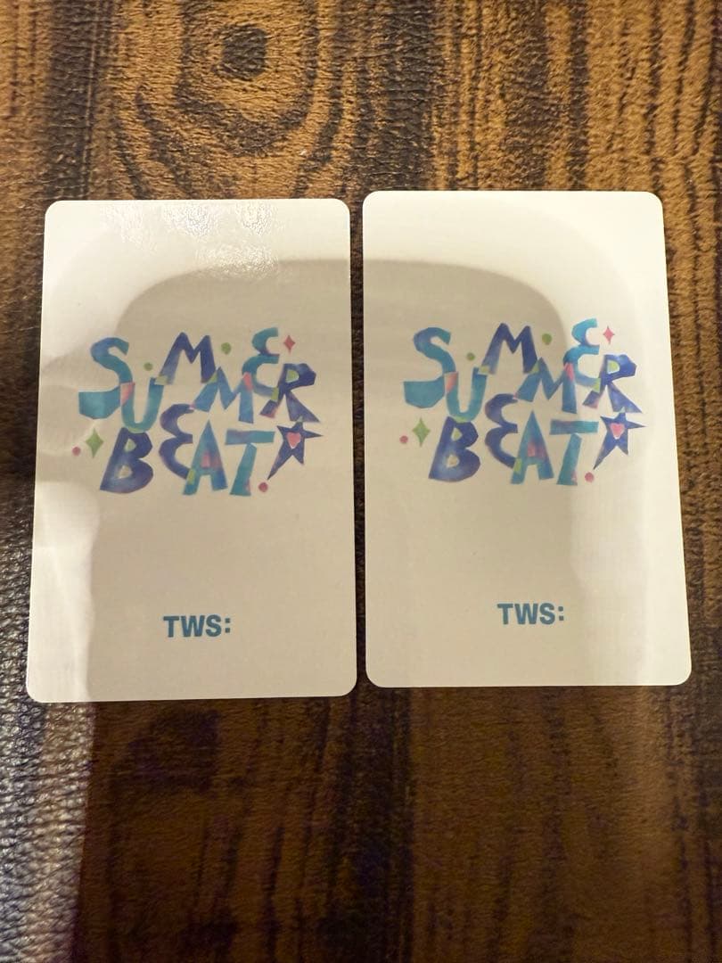 TWS シニュ トレカ SUMMER BEAT weverse ラキドロ