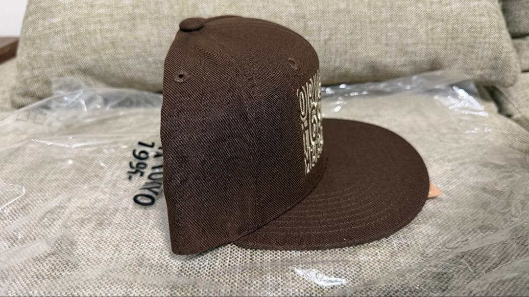 ブラウン HIDEANDSEEK × Toru Nishiura CAP