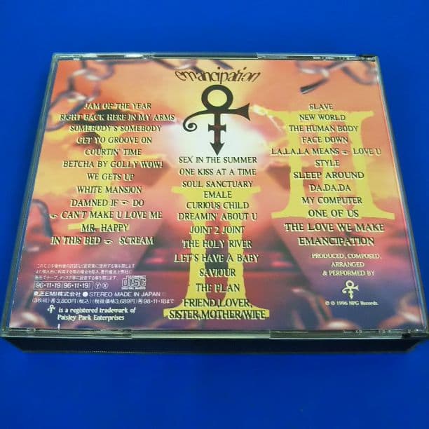 洋楽 PRINCE   EMANCIPATION