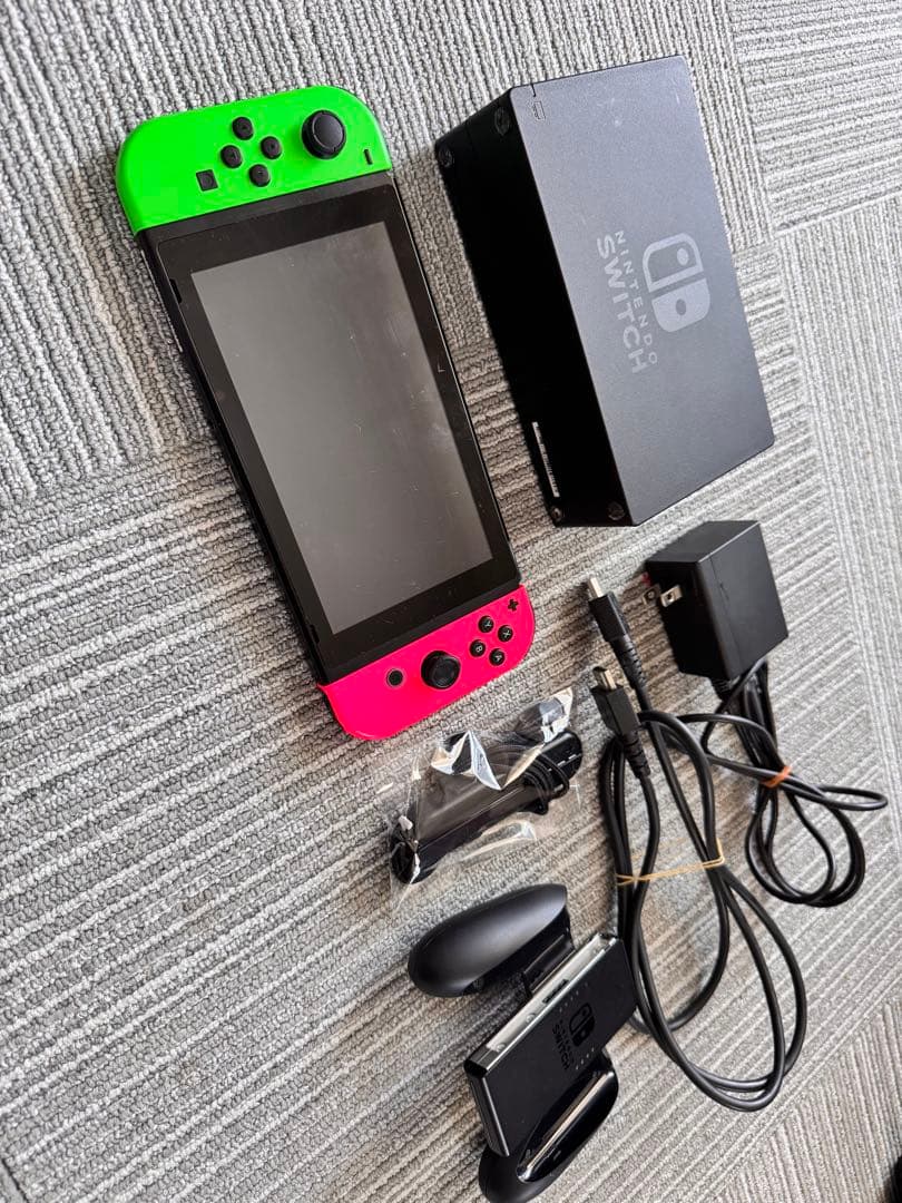 【SDカード付】【スプラトゥーン2限定】Nintendo Switch 本体