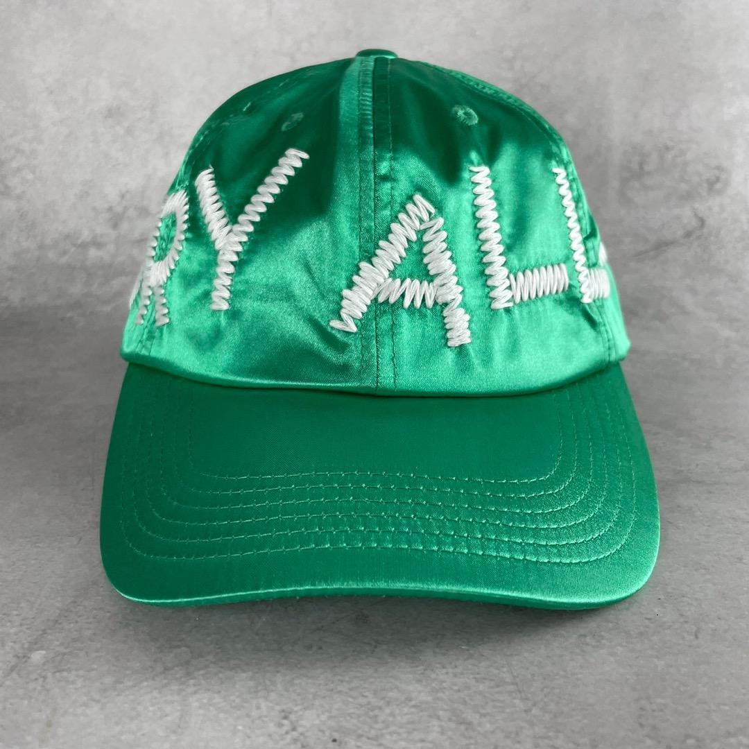 未使用　HUMAN MADE　CPFM CAP　コラボ　サテンキャップ　グリーン