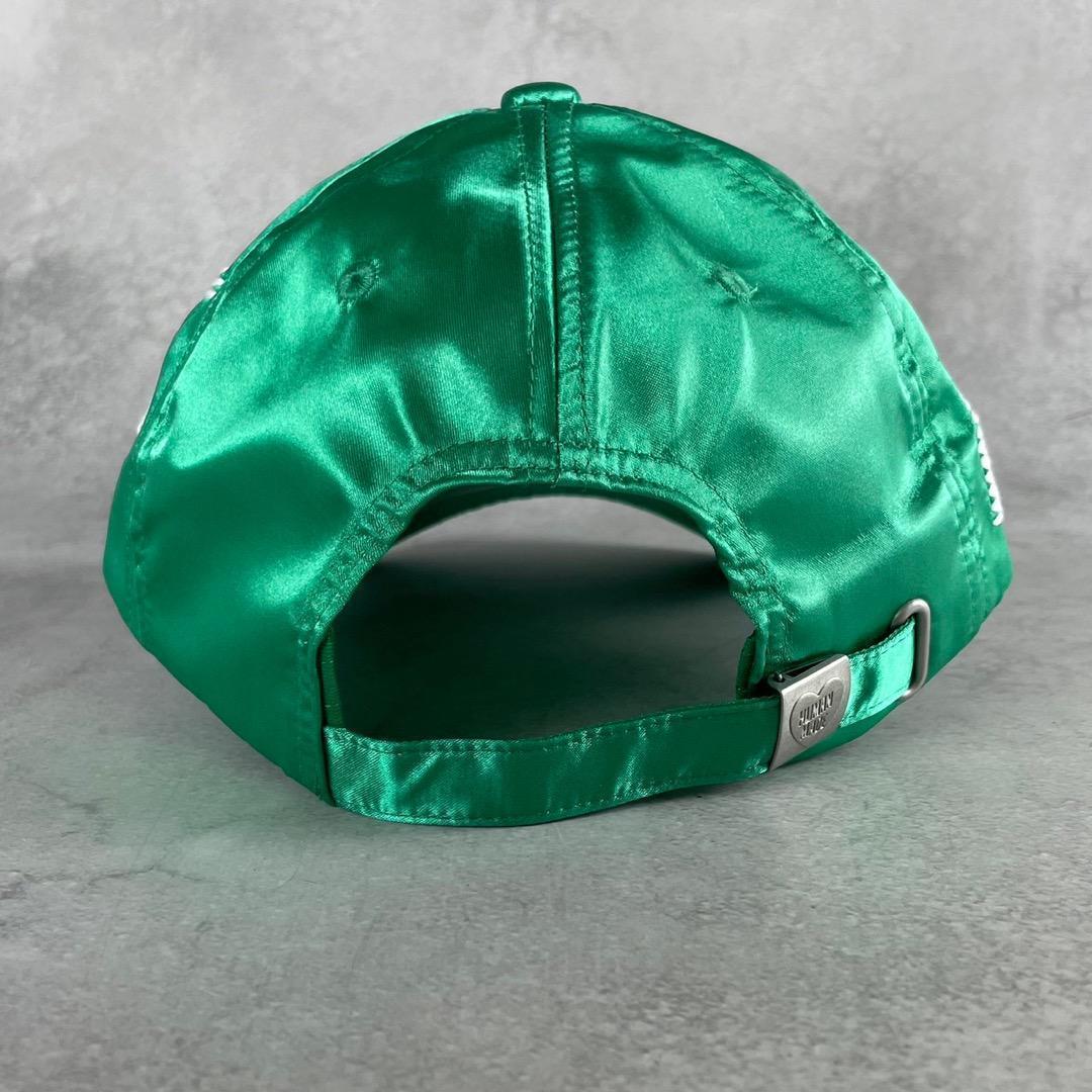 未使用　HUMAN MADE　CPFM CAP　コラボ　サテンキャップ　グリーン
