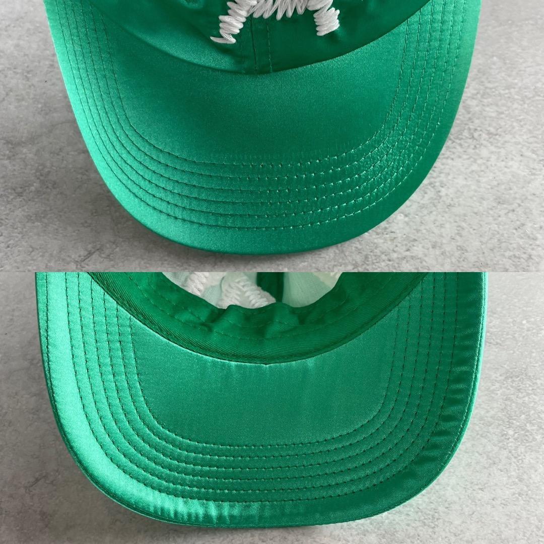 未使用　HUMAN MADE　CPFM CAP　コラボ　サテンキャップ　グリーン