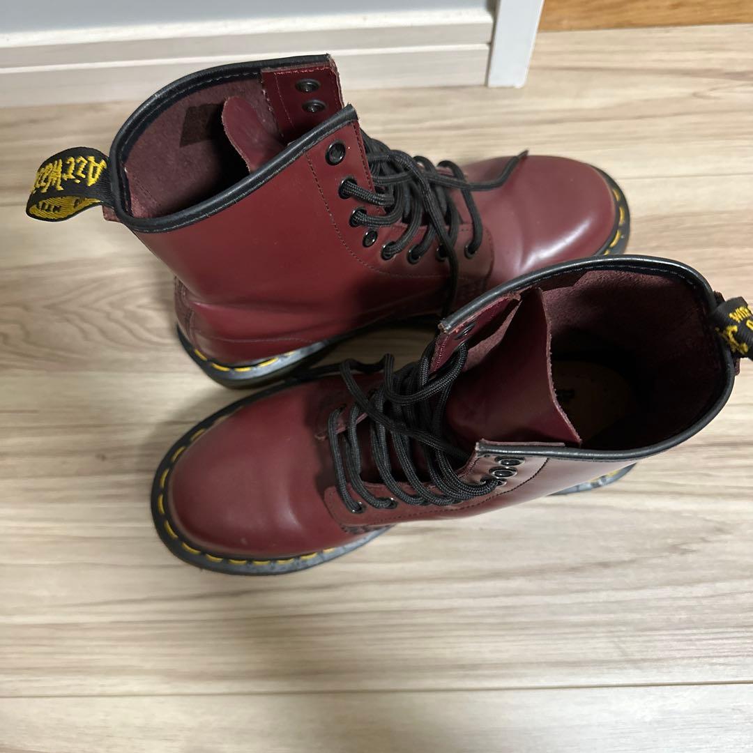 り*さ様 【美品・ソール減りなし】Dr.Martens 8ホールチェリーレッド