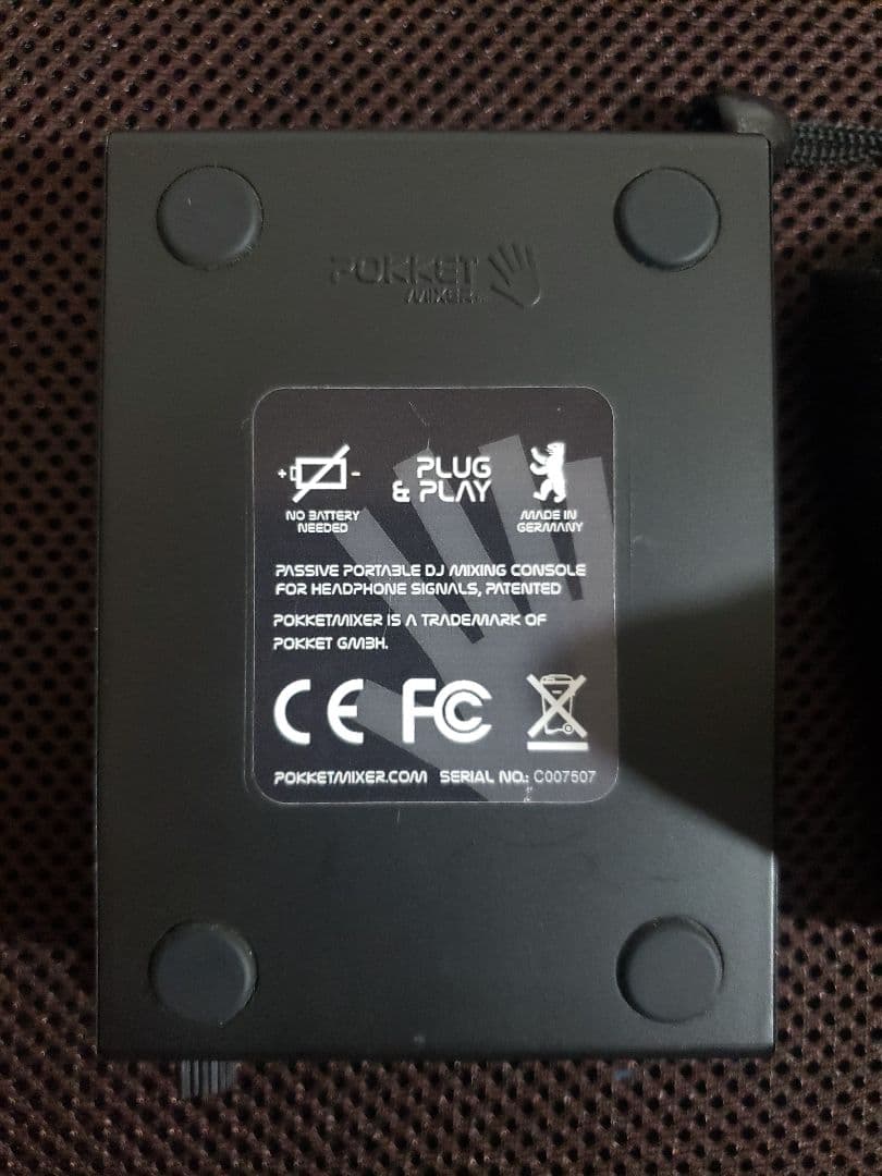 POKKET MIXER コンパクトオーディオミキサー