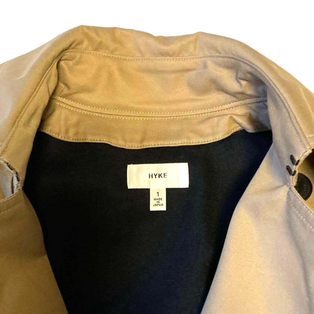 【美品】 ✨HYKE ライナー ベルト付き ２Wayトレンチコート 1