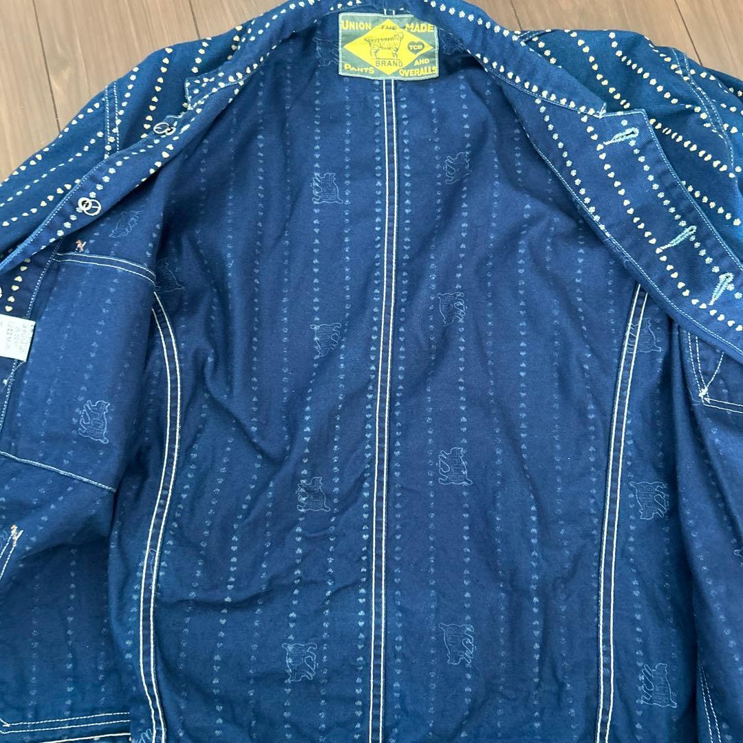 TCB jeans ジーンズ Cathartt Chore Coat 青 42