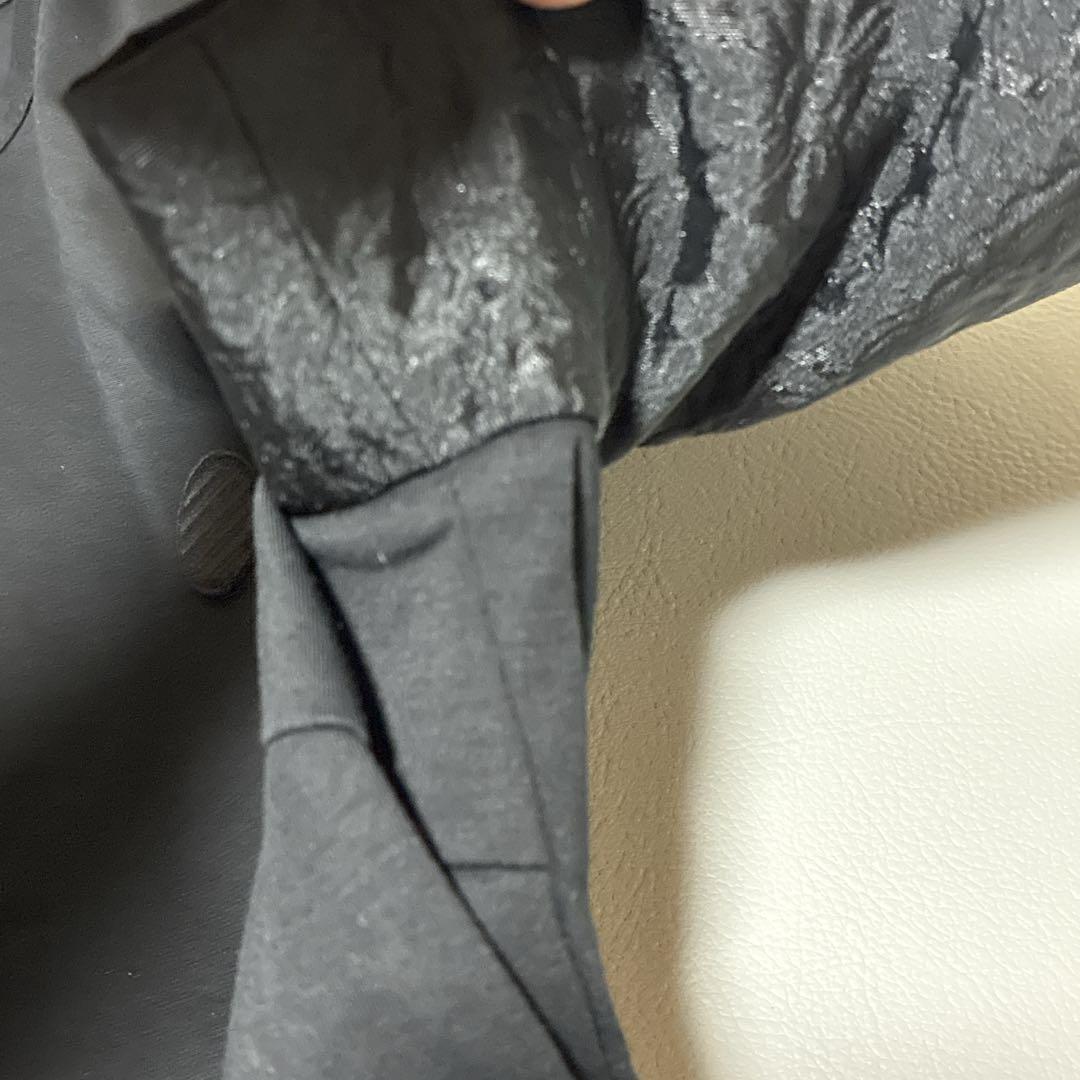 BORDERS at BALCONY ワッペン付き 半袖 パフスリーブ Tシャツ