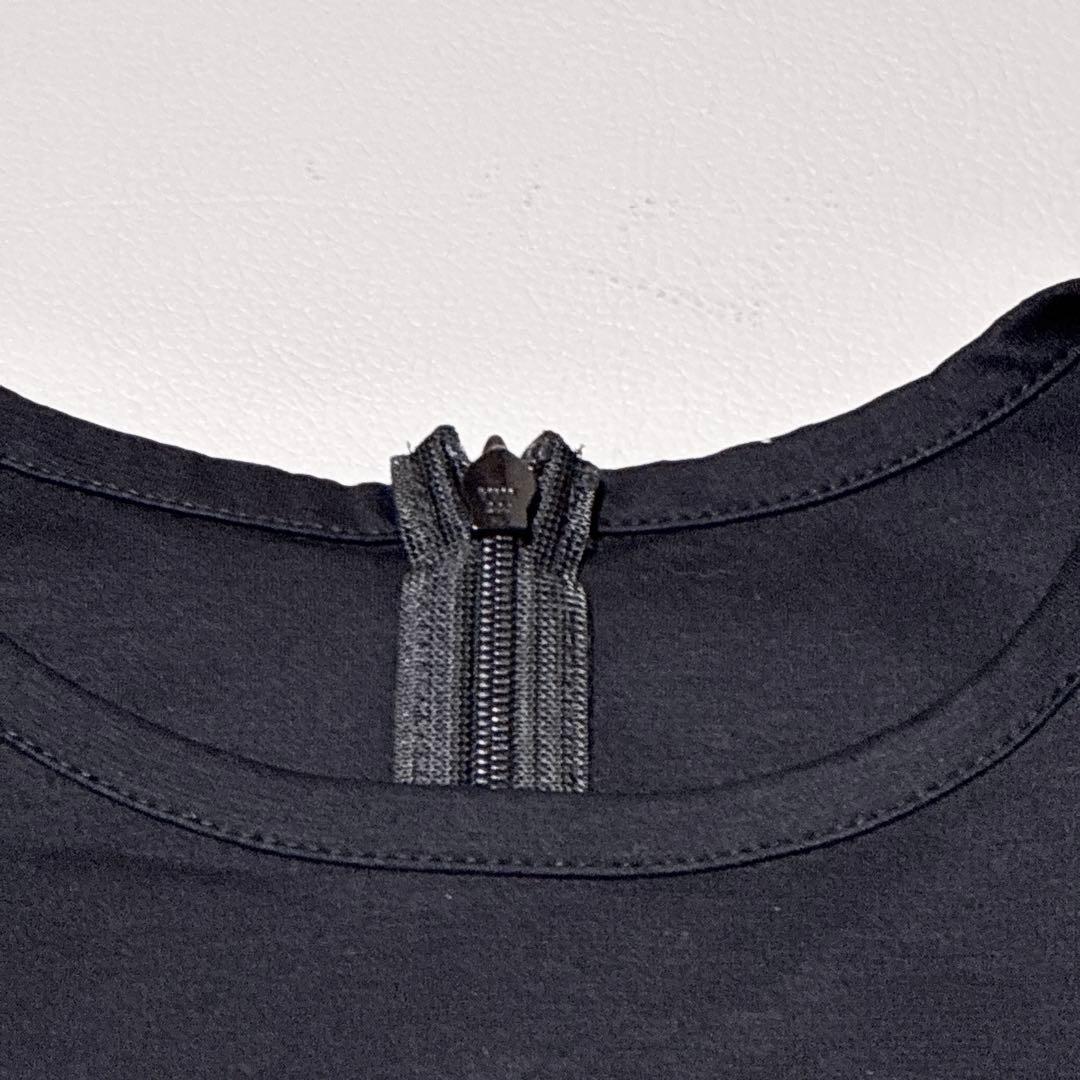 BORDERS at BALCONY ワッペン付き 半袖 パフスリーブ Tシャツ
