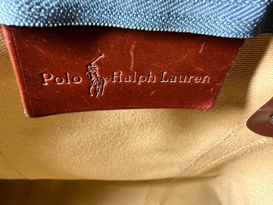 ラルフローレン　ボストンバック　ポロ　Polo　レザー　大容量