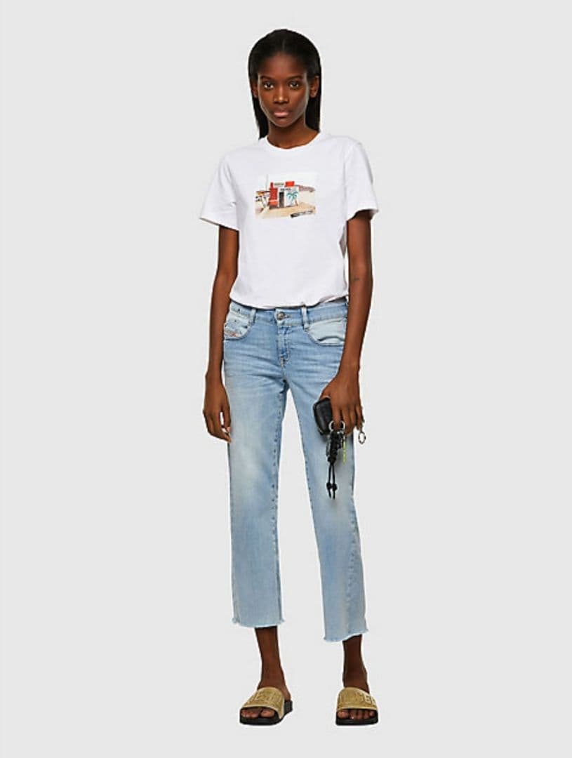 新品タグ付き DIESEL ディーゼル フレアパンツ W23