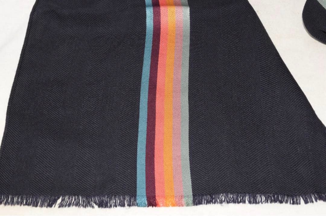 【イタリア製/美品】Paul Smith/薄手ストール ショール