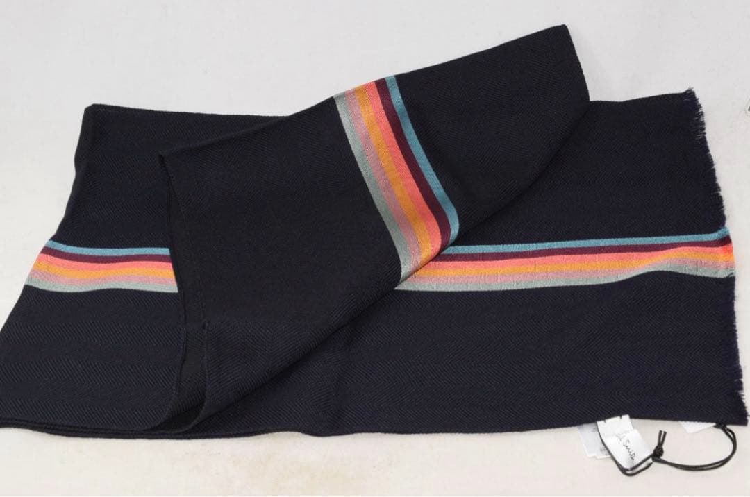 【イタリア製/美品】Paul Smith/薄手ストール ショール