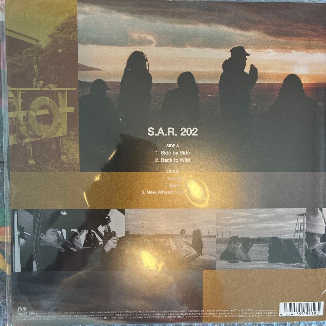 s.a.r. 202 10inchレコード　日本語ラップ
