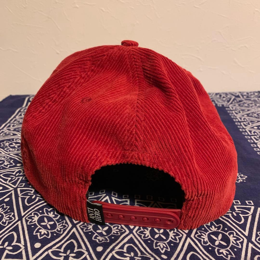 ことりANTI HERO cap アンタイヒーロー コーデュロイキャップ