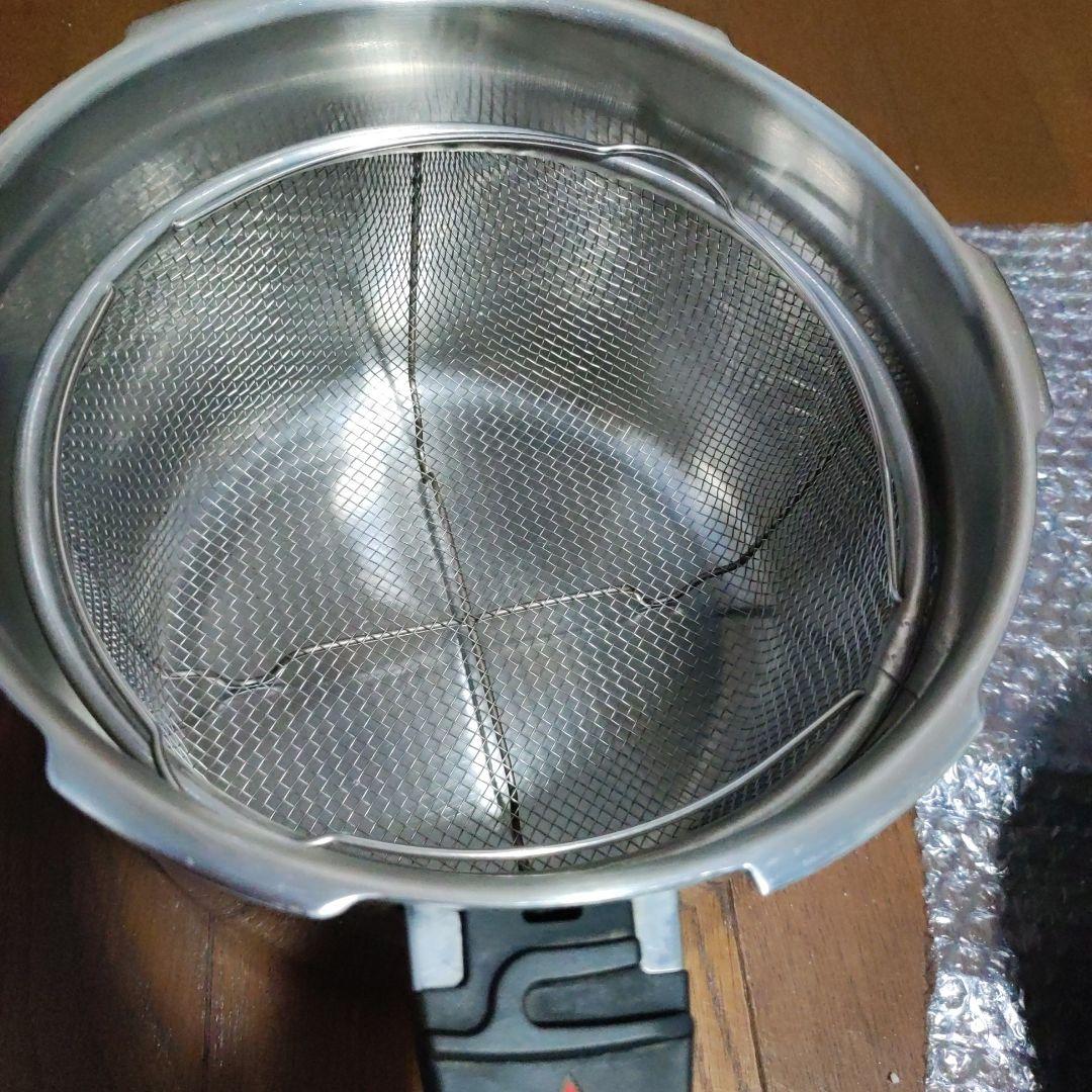 アサヒ軽金属　ゼロ活力なべ　5.5リットル 　蒸し器付き