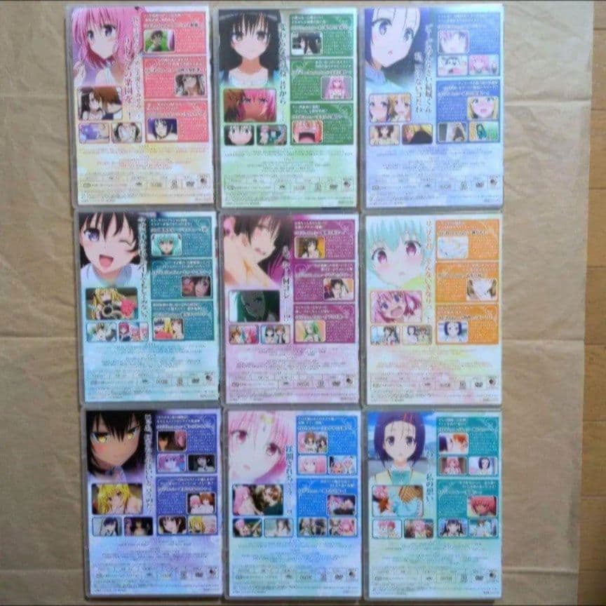 送料無料★ダークネスOVA全巻9枚/DVD/とらぶる/ToLOVEるダークネス⑺