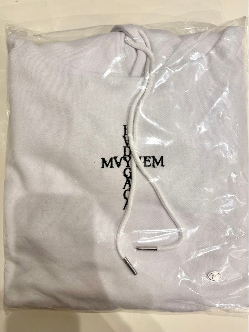 LADY GAGA MAYHEM ポップアップ限定 フーディー 白M