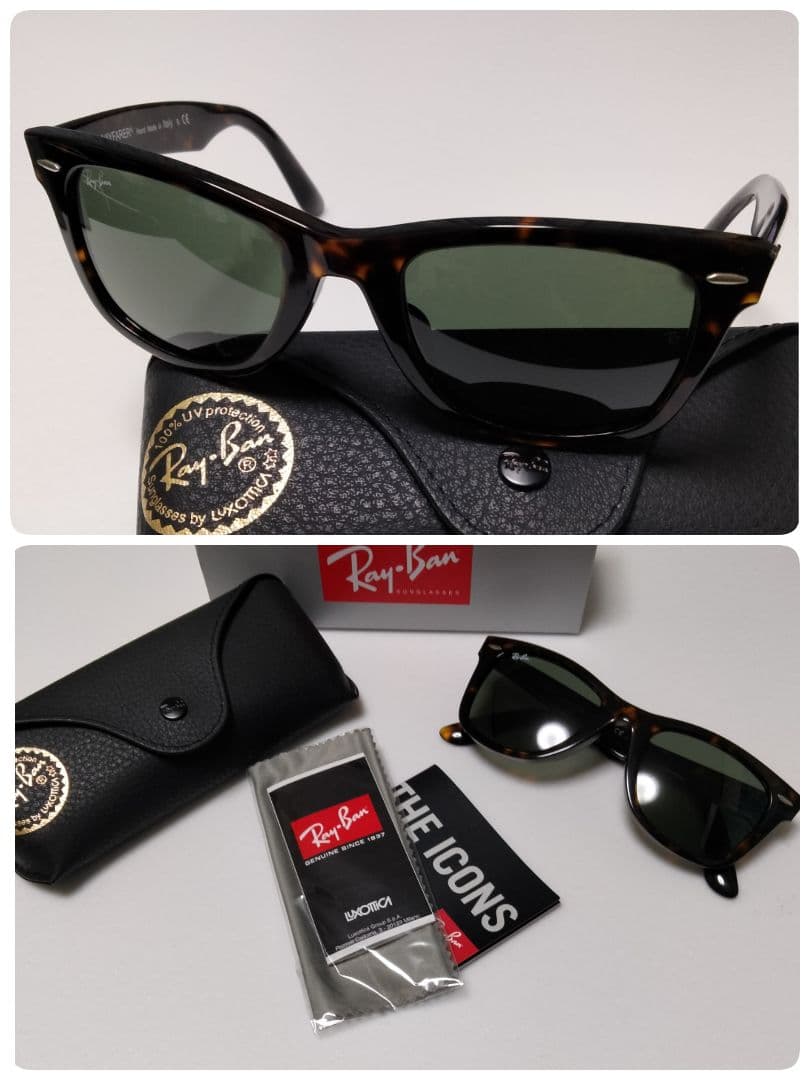 Ray-Banウェイファーラー RＢ2140 べっ甲柄 極美品
