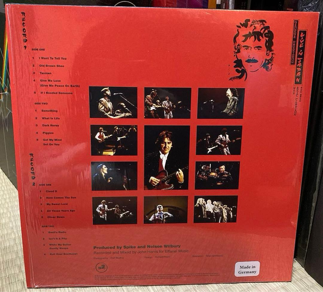 オリジナル盤e Harrison Live in Japan LP
