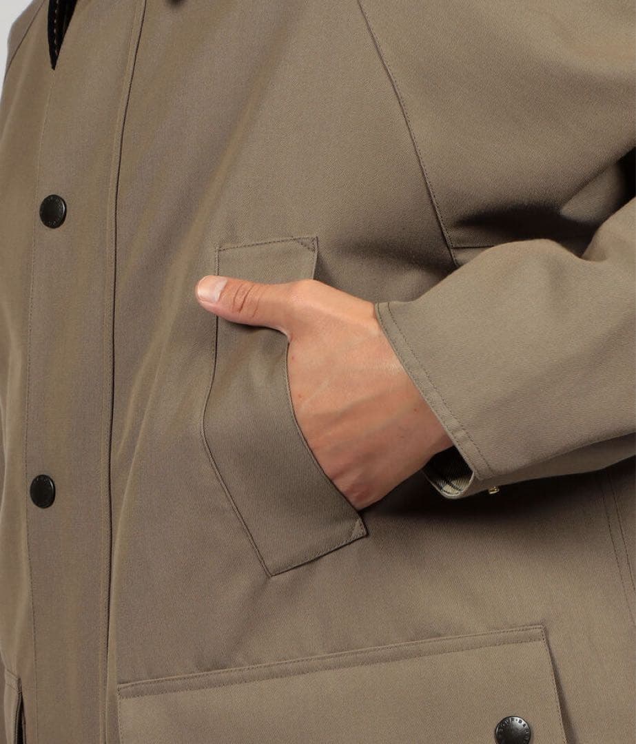 TOMORROWLAND Barbour Bedale ウールコットン ブルゾン