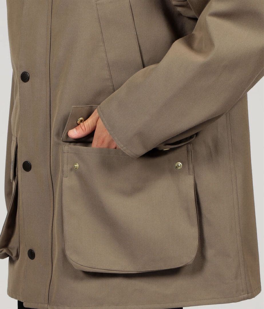 TOMORROWLAND Barbour Bedale ウールコットン ブルゾン