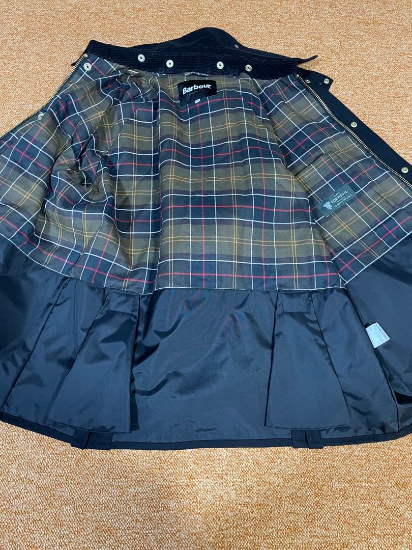 TOMORROWLAND Barbour Bedale ウールコットン ブルゾン