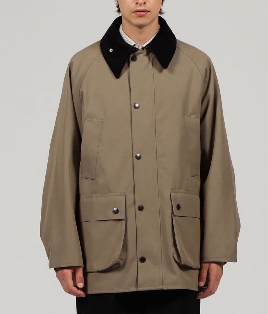 TOMORROWLAND Barbour Bedale ウールコットン ブルゾン
