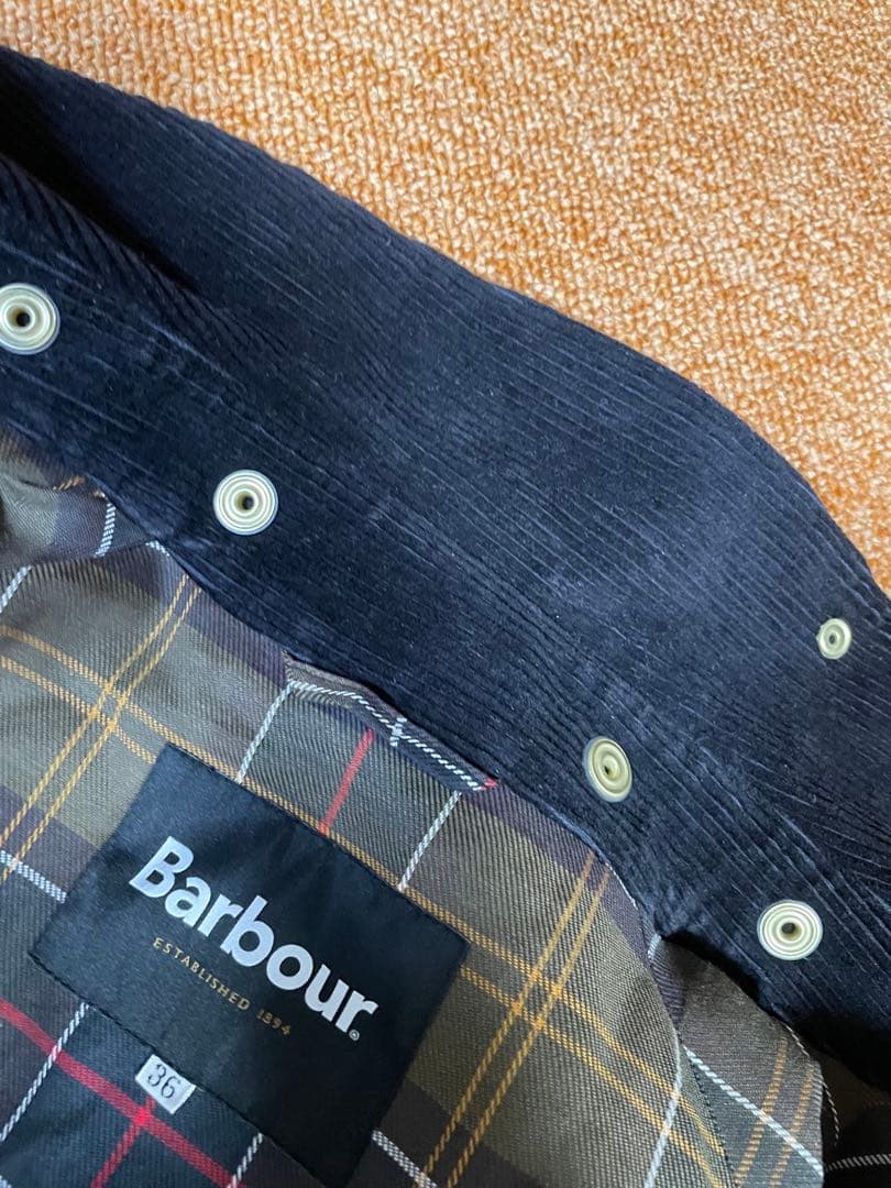 TOMORROWLAND Barbour Bedale ウールコットン ブルゾン