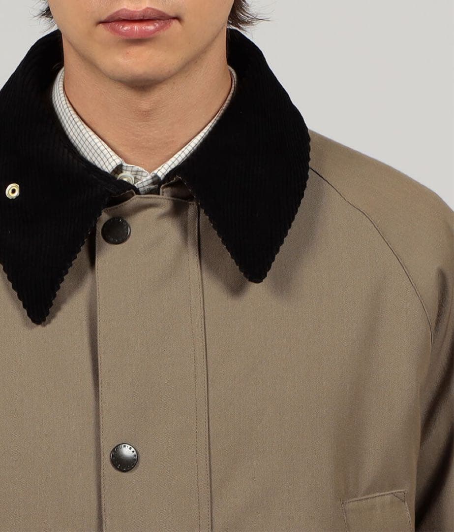 TOMORROWLAND Barbour Bedale ウールコットン ブルゾン