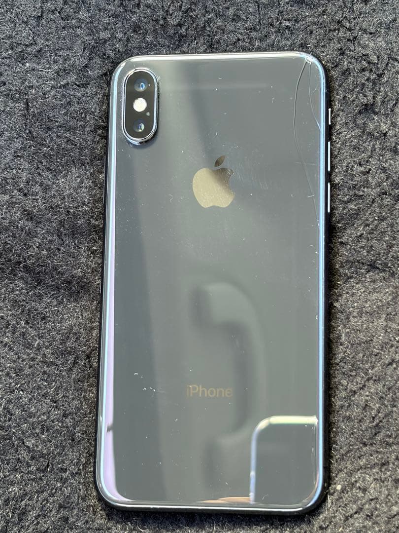 Apple iPhone X スペースグレー 本体 64GB