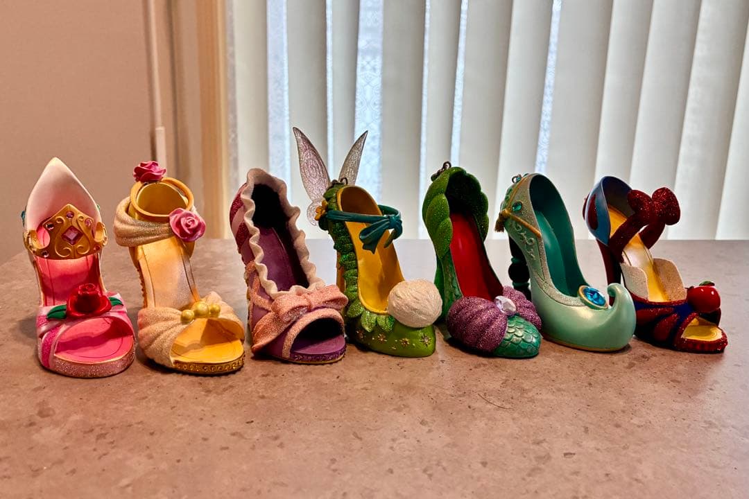 【7種・バラ売り可】ディズニー プリンセス シューズ オーナメント