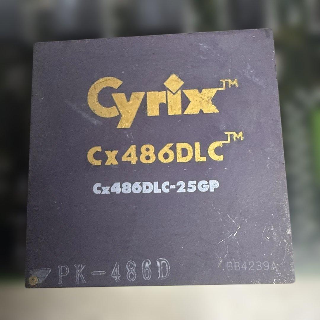 CPU Cyrix Cx486DLC CPU 25GP
