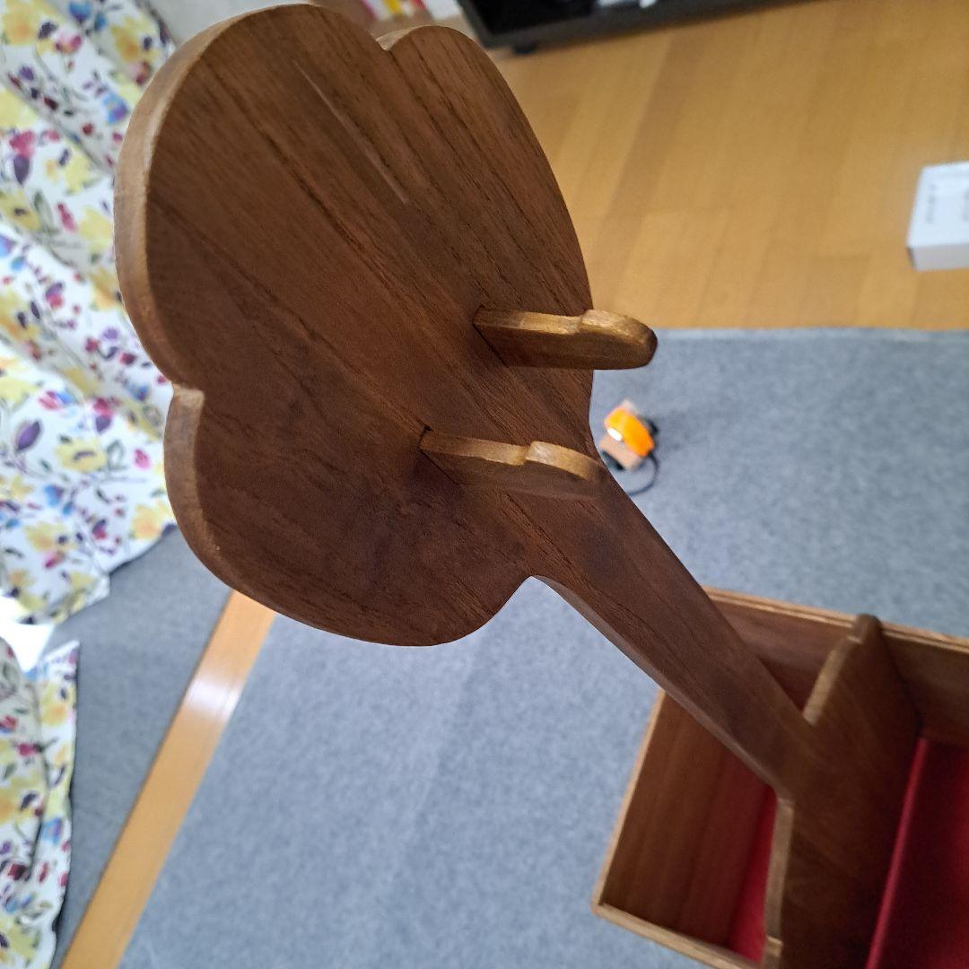 和楽器　三味線　ニ丁掛台