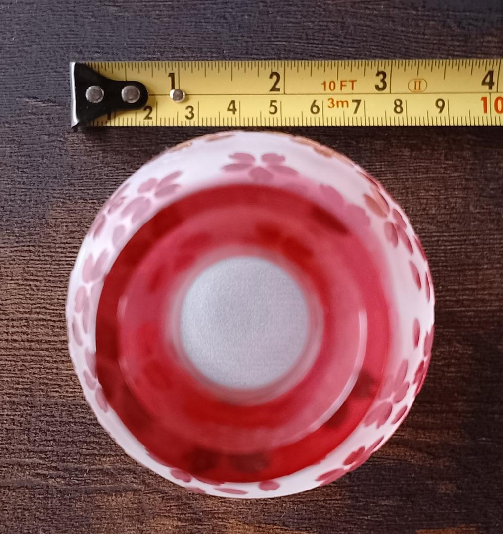北島雅子 彫刻硝子 酒器 徳利×3 ぐい呑み×5 セット グラス
