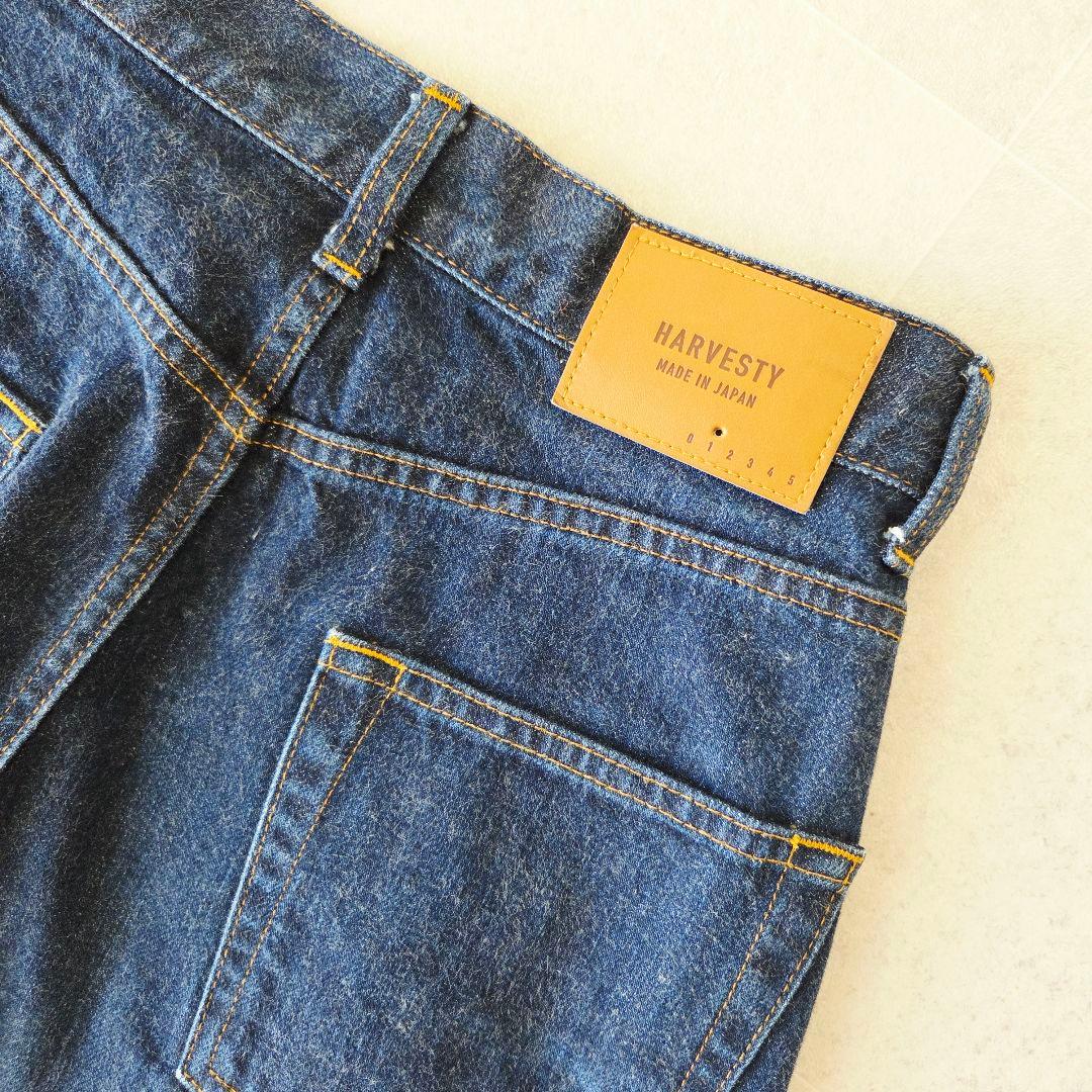 未使用級 HARVESTY CLASSICAL DENIM PANTS