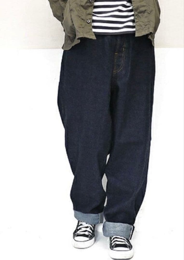 未使用級 HARVESTY CLASSICAL DENIM PANTS