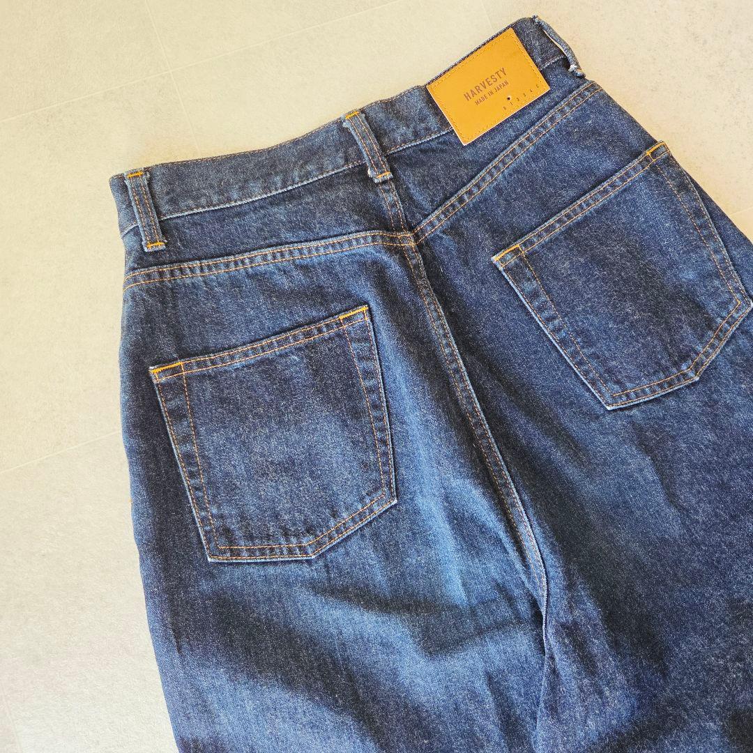 未使用級 HARVESTY CLASSICAL DENIM PANTS