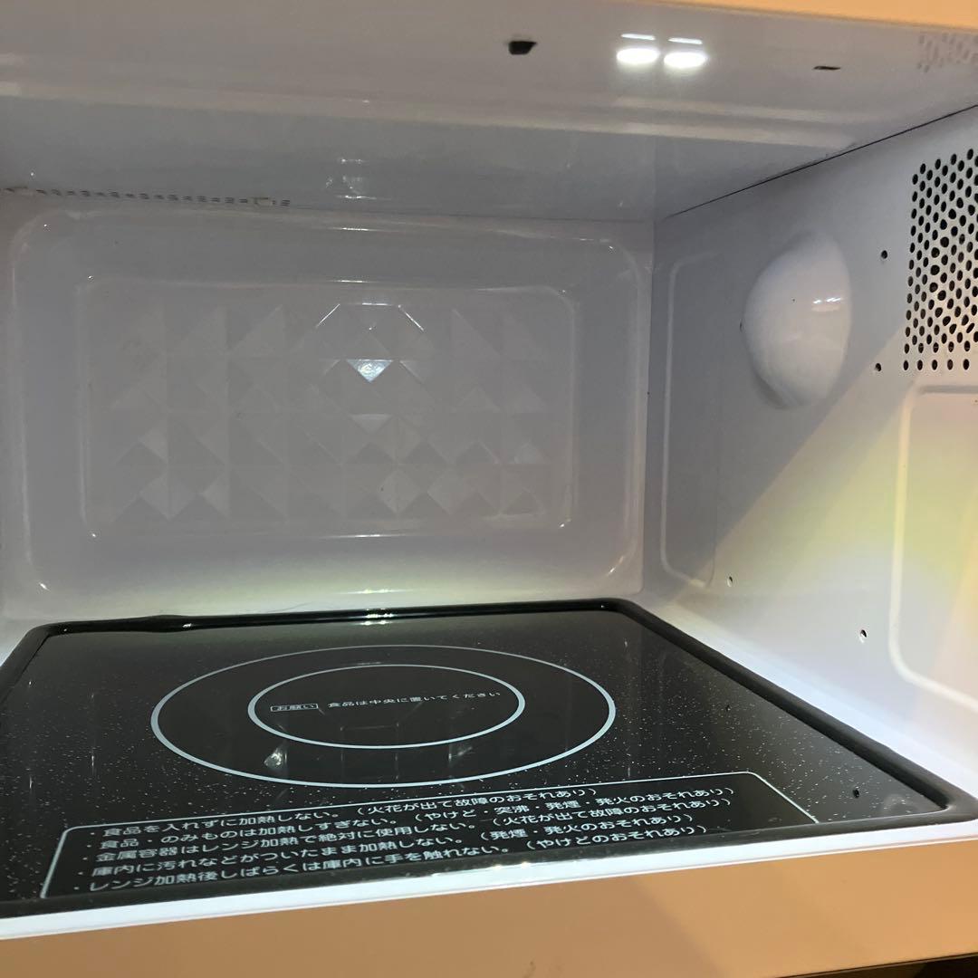 アイリスオーヤマ 単機能電子レンジ 18L IMB-F186-W 2024年製