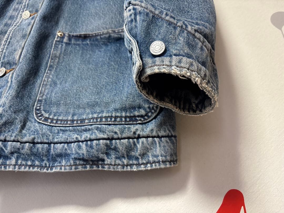 ぽ*ぶ様 90s OLD Ralph Lauren デニムカバーオール ラルフロ