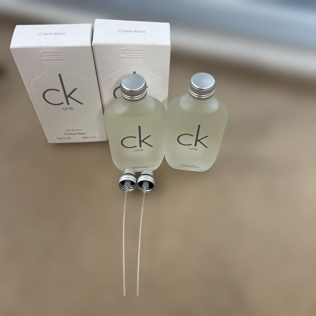 新品　カルバンクライン CK one 100ml×2本