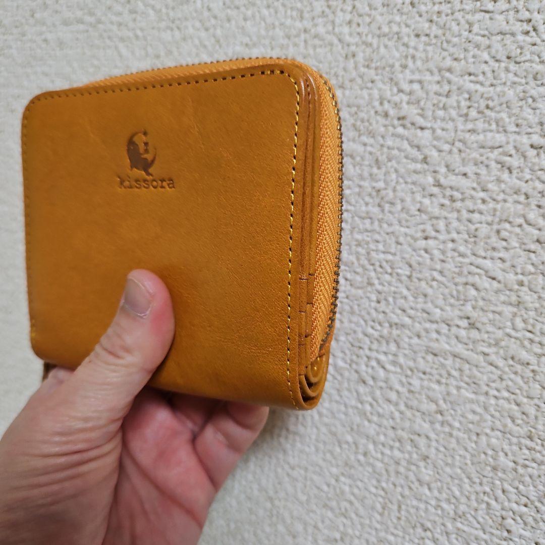 myuutaさま専用 キソラkissora2つ折りラウンドジップ財布