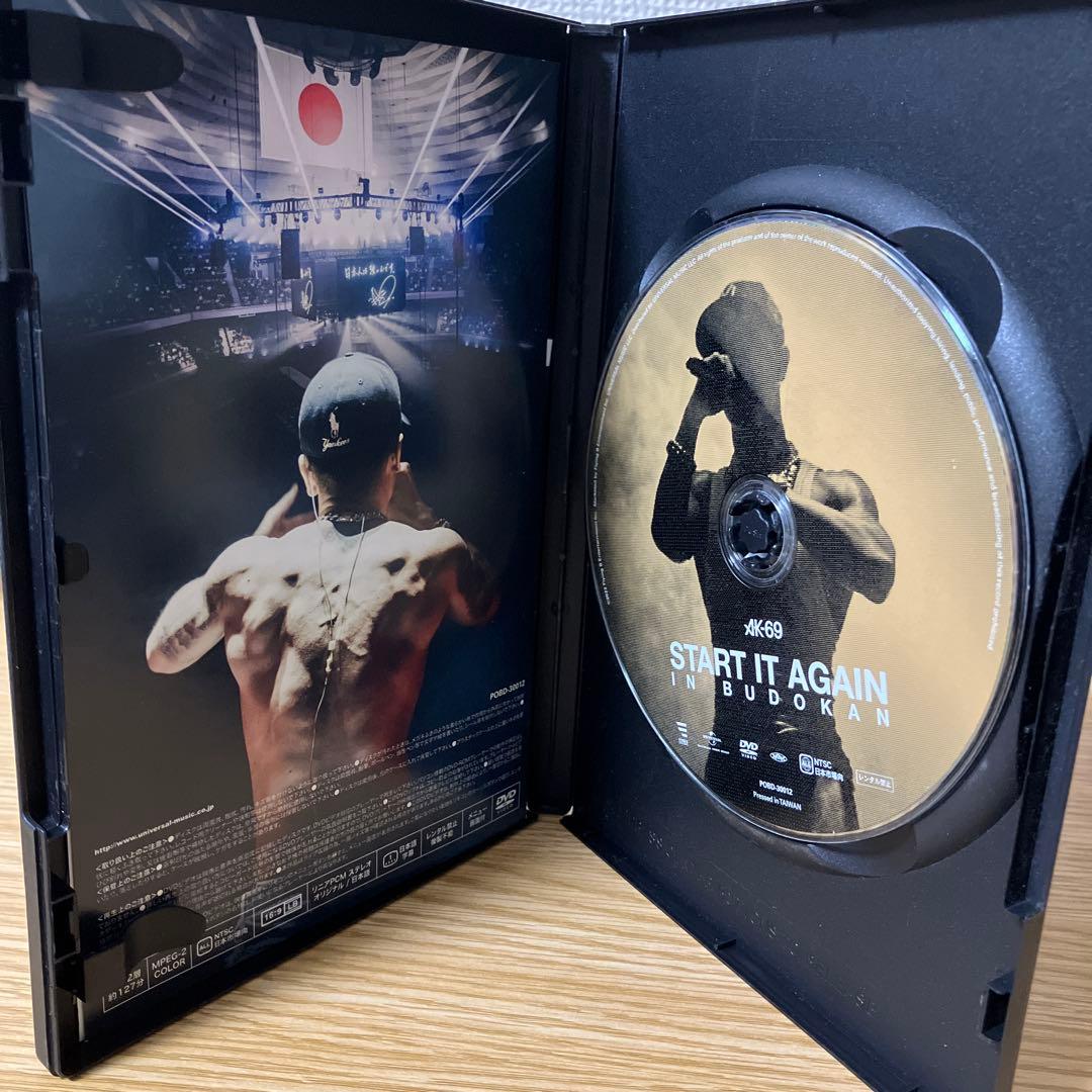 DVD　AK-69/START IT AGAIN in BUDOKAN