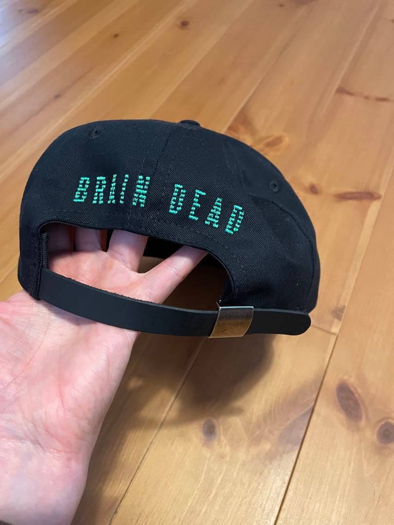 帽子 BRAIN DEAD X ALIENS 6 PANEL HAT - BLACK