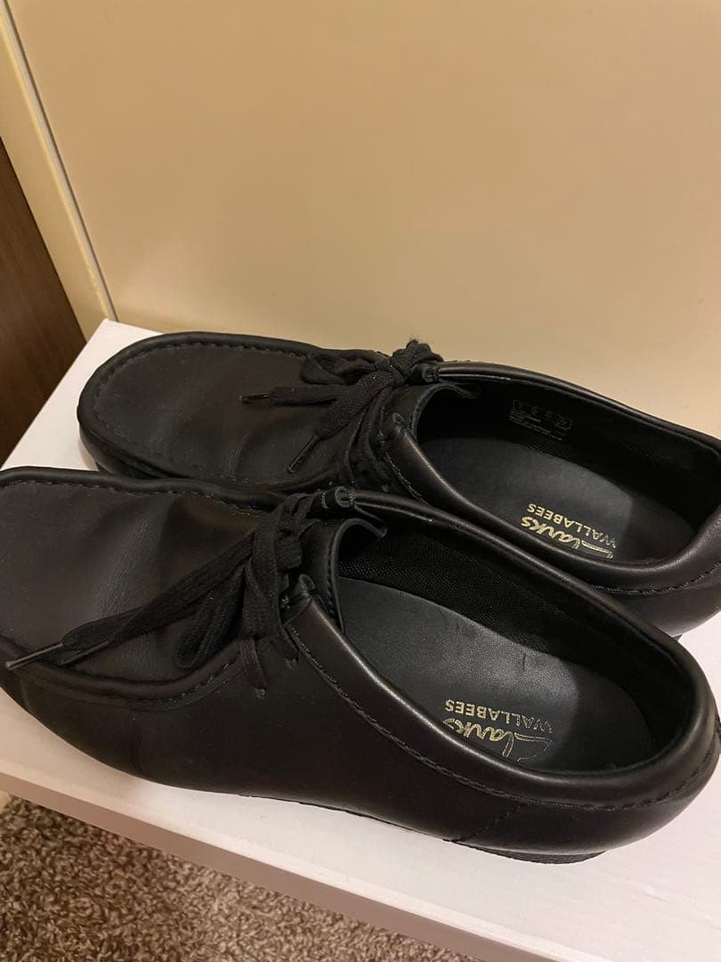 Clarks 黒 レザー